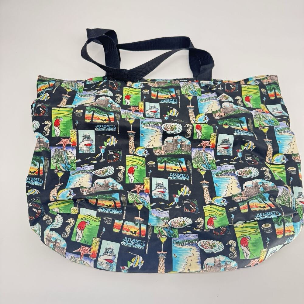 Nicole Miller Atlantis Tropical Golf Tote Bag Beach Luxury Resort Vacation